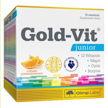 Gold-Vit® Junior o smaku pomarańczowym