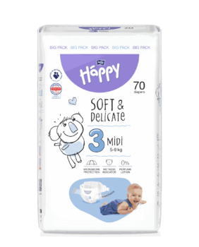 Bella Baby Happy Soft & Delicate Pieluszki jednorazowe dla dzieci