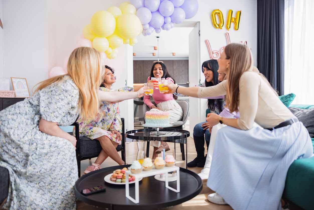 Zabawy na Baby Shower: inspiracje