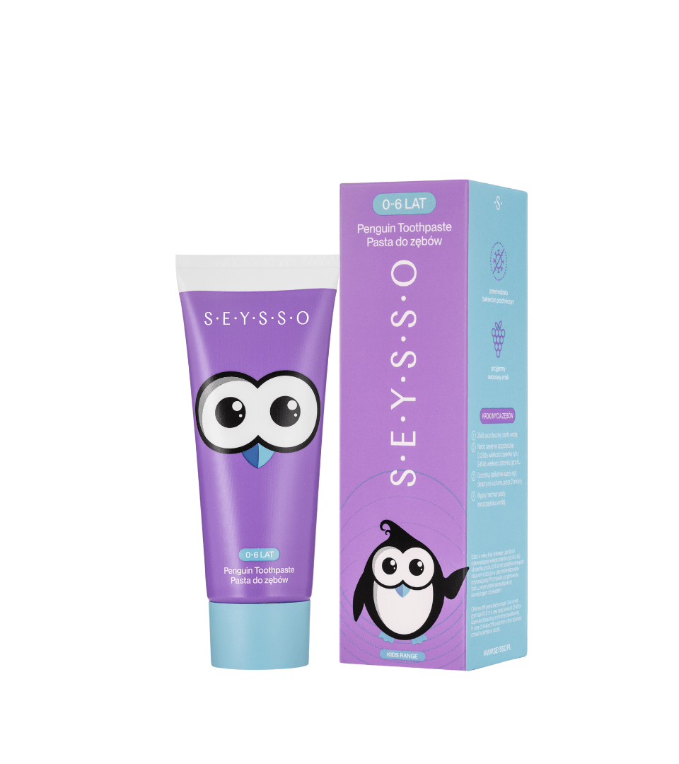 SEYSSO Kids Penguin pasta do zębów dla dzieci
